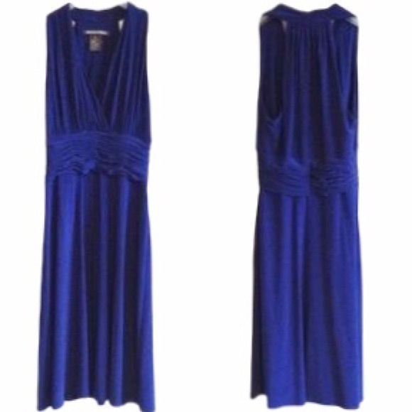 Jones Wear Dresses & Skirts - Jones Wear Halter Fit Flair Occasions Blue Dress 8